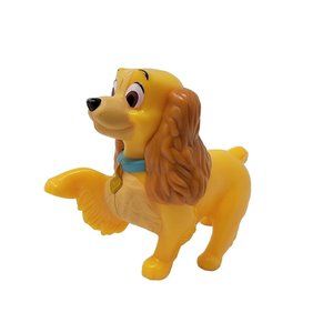 Disney Lady and the Tramp 3" Figure "Lady" Puppy Dog Cocker Spaniel Cake Topper